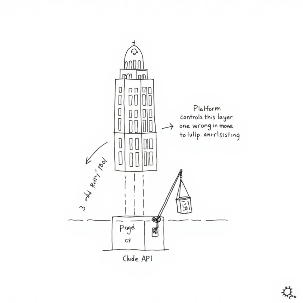 Building on platform foundation metaphor