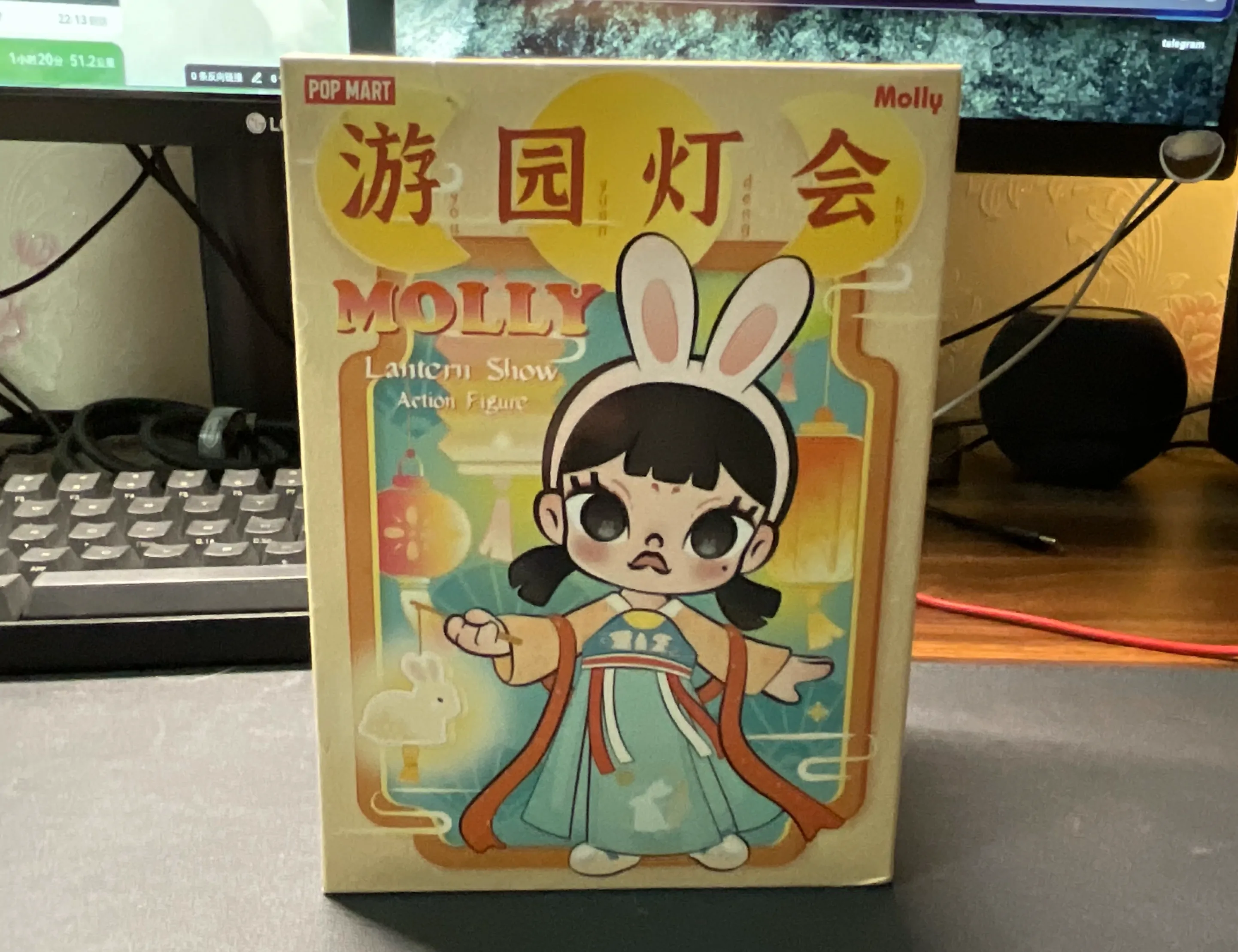 游园灯会可动人偶