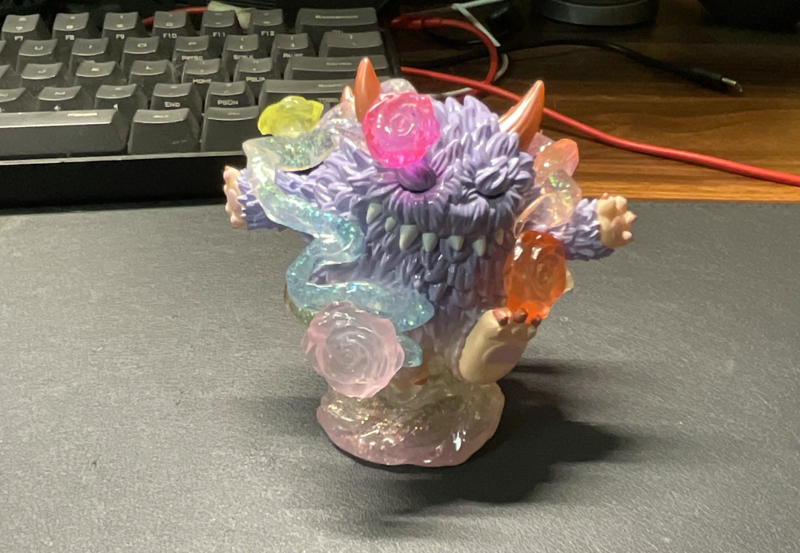 绽放